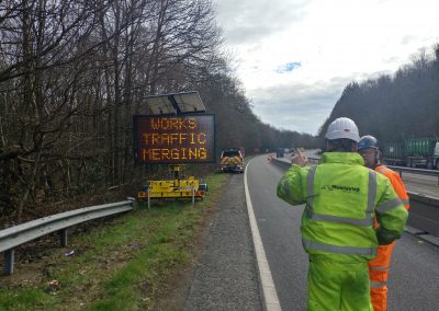 Works Egress Advance Warning System