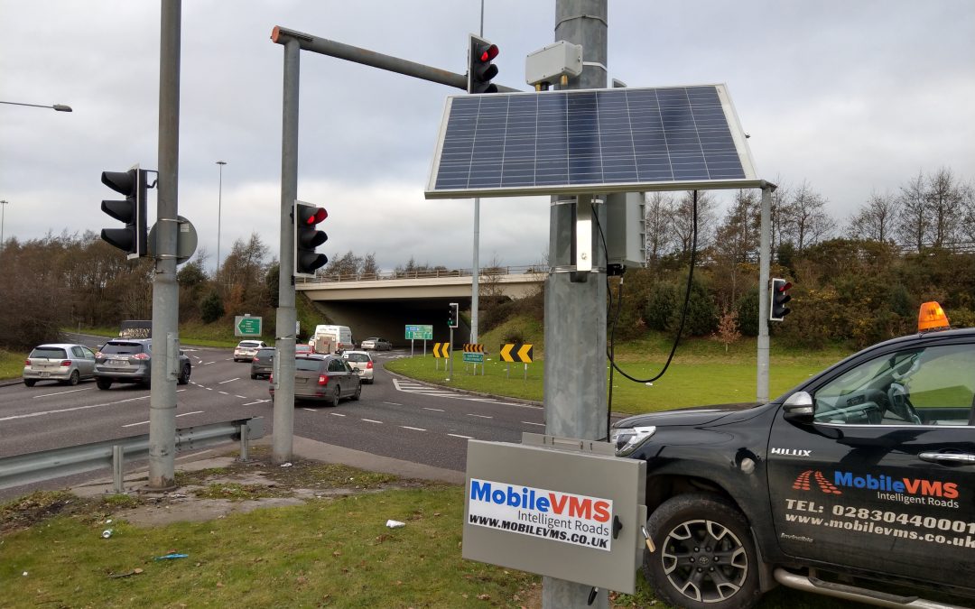 Mobile VMS Journey Time Provision during Dunkettle Upgrade